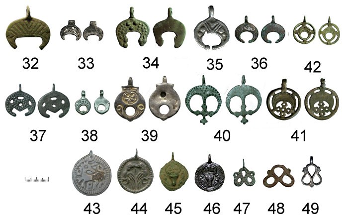 Древнерусские привески 11-13 век