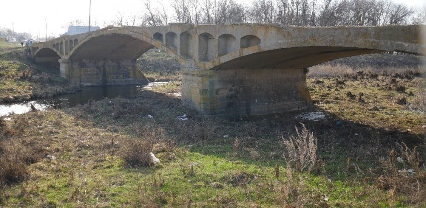 Старинный Бушевский мост в Цимлянском роайоне