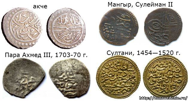 Монеты Османского государства