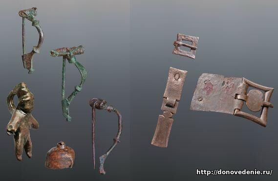Предметы из погребений донских меотов