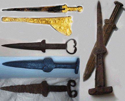 Древний меч акинак