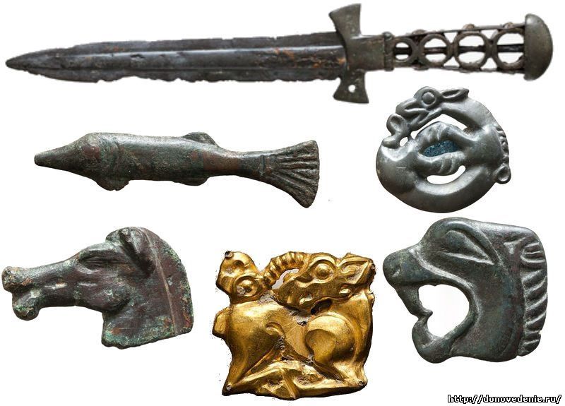 Артефакты киммерийского и скифского времени