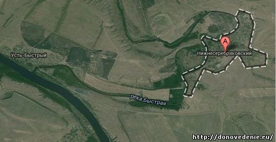 Месторасположение археологического объекта Нижнесеребряковского 1